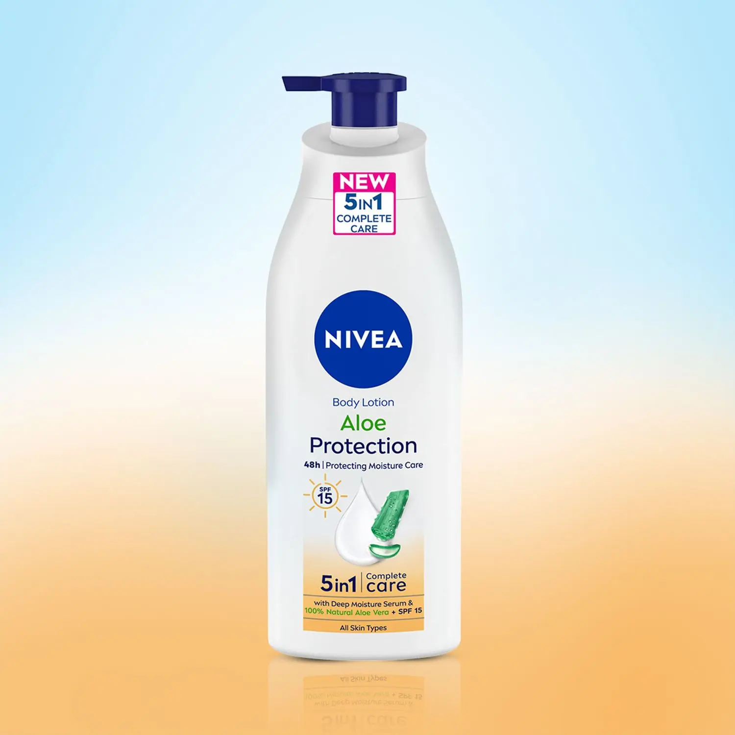 NIVEA Aloe Protection Spf 15 Body Lotion (400 ml)