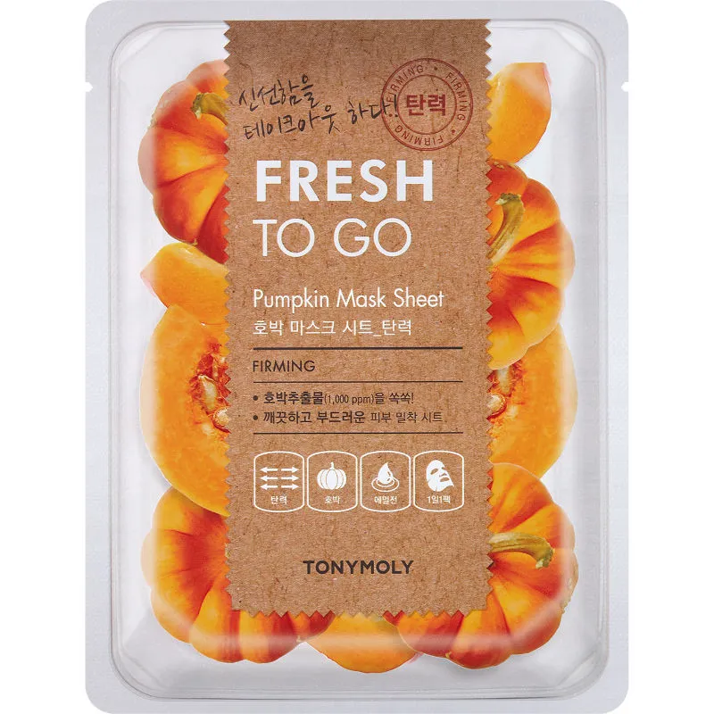 TONYMOLY Fresh To Go Pumpkin Mask Sheet Firming