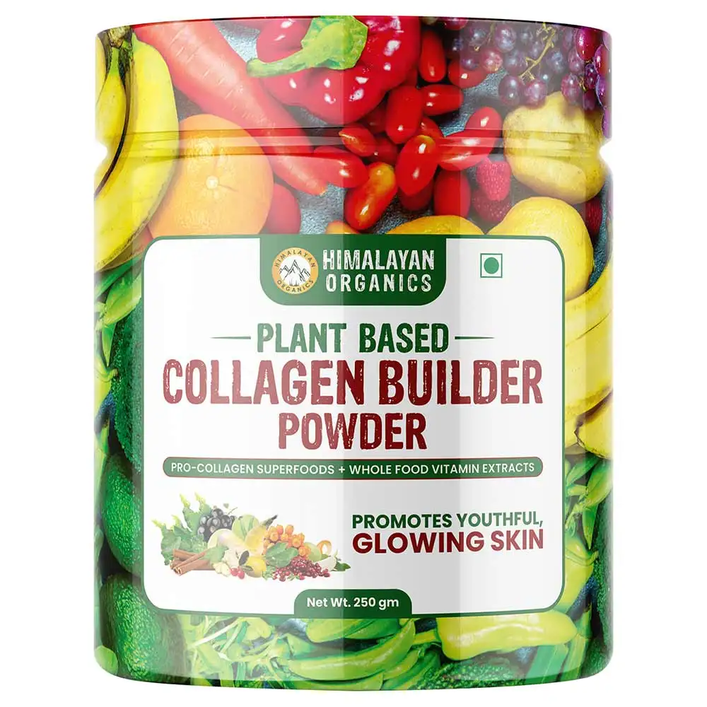 Himalayan Organics Plant Based Collagen Builder Powder,  250 g  Natural