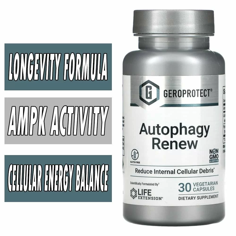 Life Extension Geroprotect Autophagy Renew - 30 Veg Caps