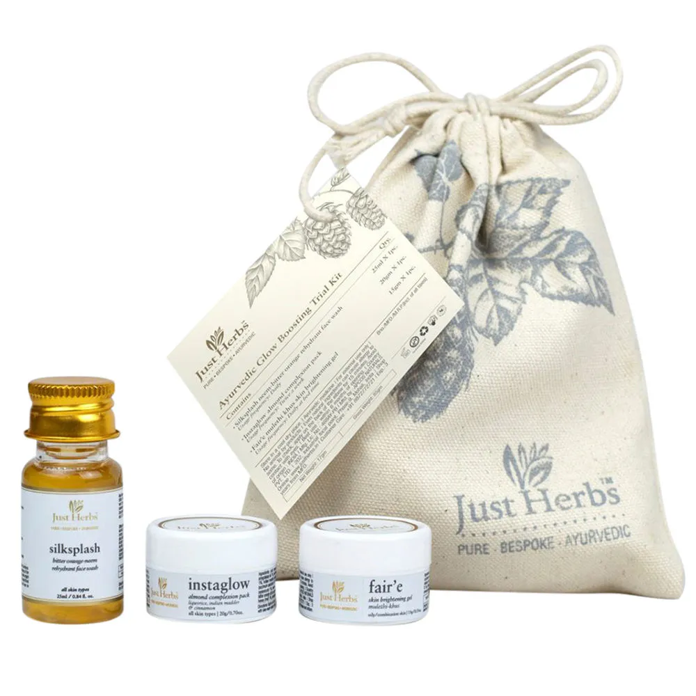 Just Herbs Ayurvedic Glow Boosting Trial Kit