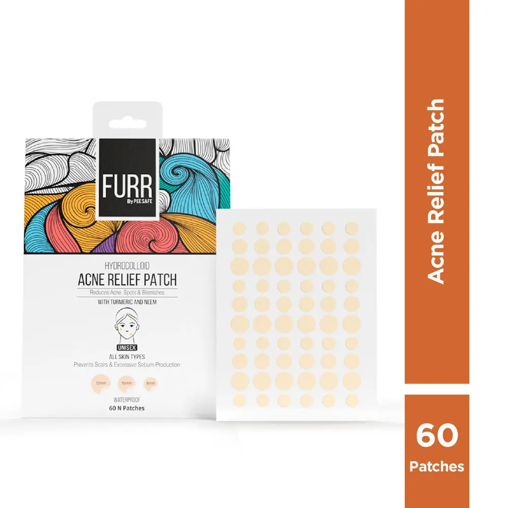 FURR By Pee Safe Acne Relief Patches (60 Patches)