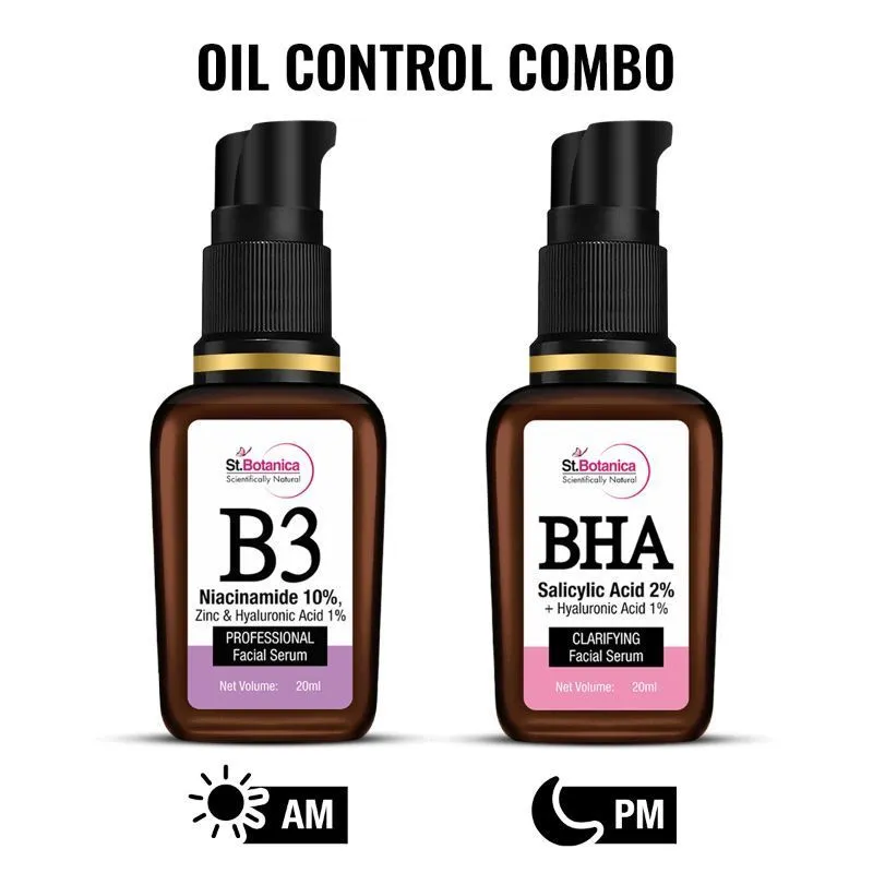 St.Botanica Oil Control Combo Niacinamide + Salicylic Acid Face Serum