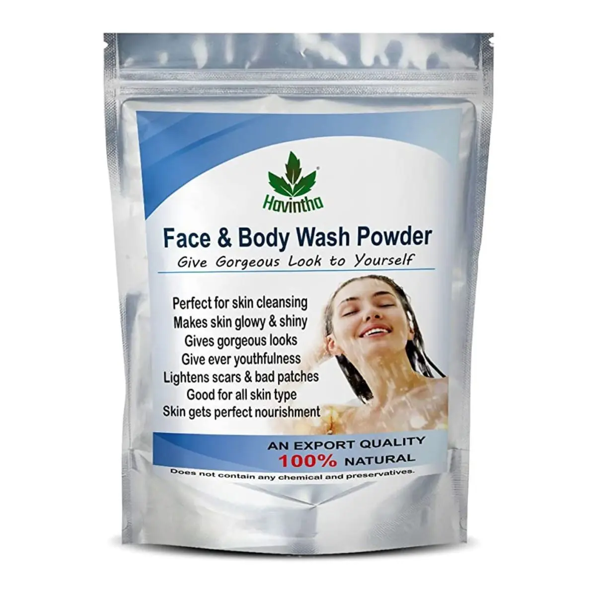 Natural Face and Body Wash Powder (227 g)