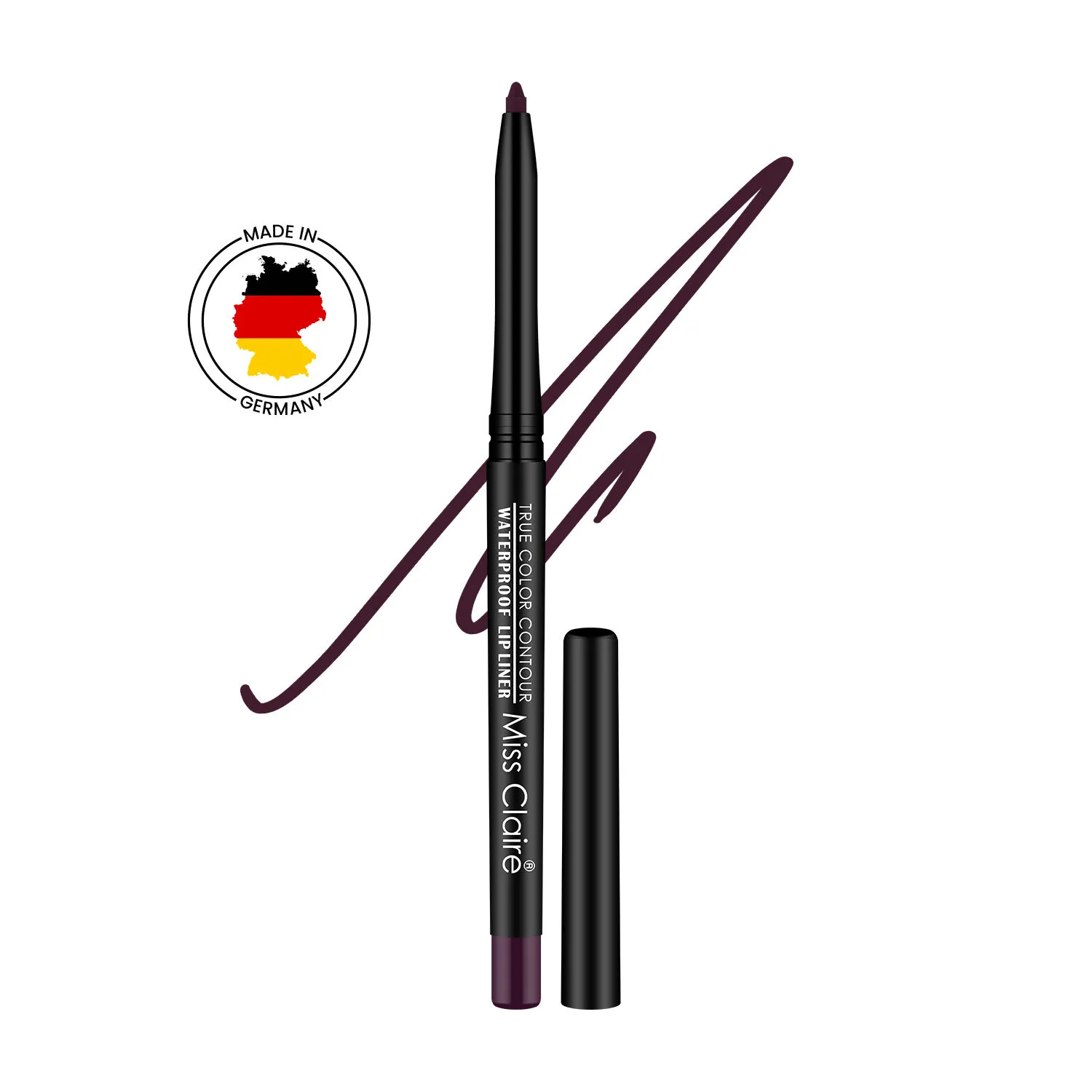 Miss Claire True Colour Contour Waterproof Lip Liner - 12