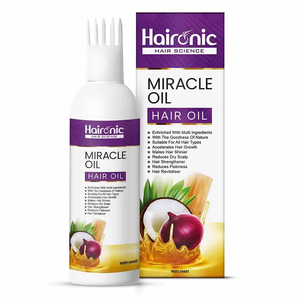 Haironic Miracle Hair Oil,  100 ml  for All Hair Types