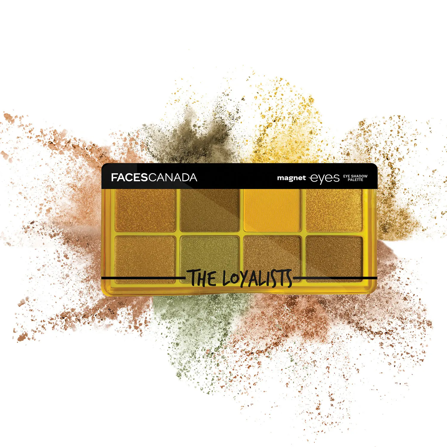 FACES CANADA Magneteyes Eye Shadow Palette The Loyalists 6.4g I Intensely Pigmented I Buttery Soft I Lightweight I Smooth I Blends Effortlessly I Versatile I Alcohol-free I Paraben-free