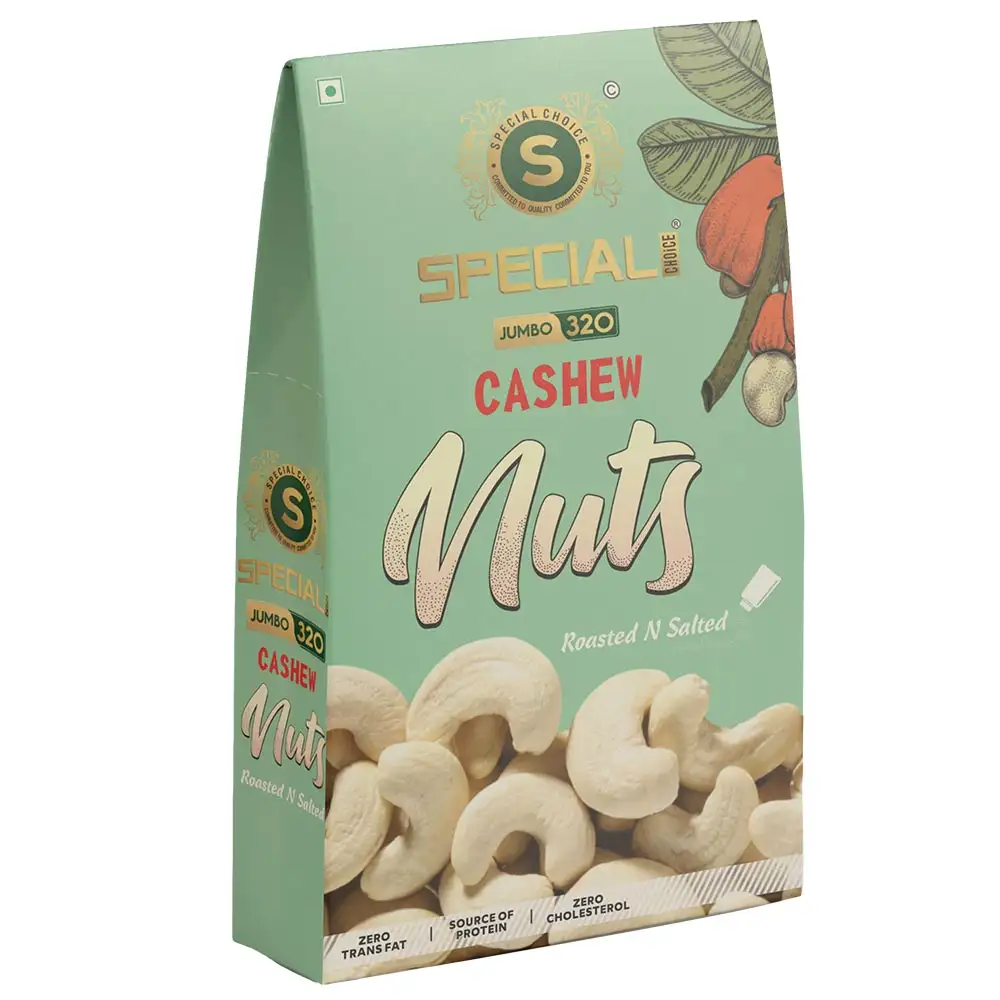 Special Choice Cashew Nuts (Jumbo 320),  Roasted & Salted  250 g