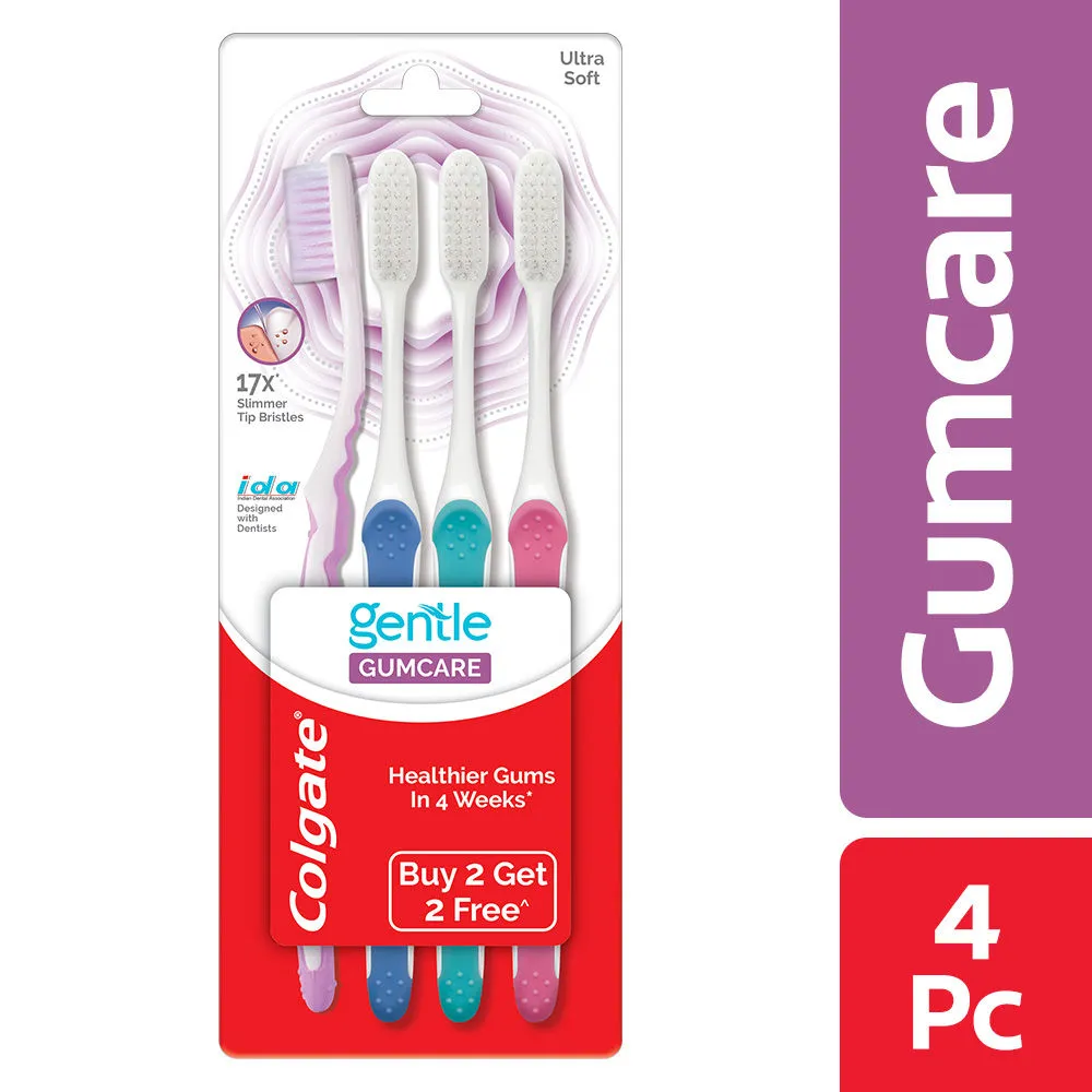 Colgate Gentle Gumcare Toothbrush - 4 Pcs