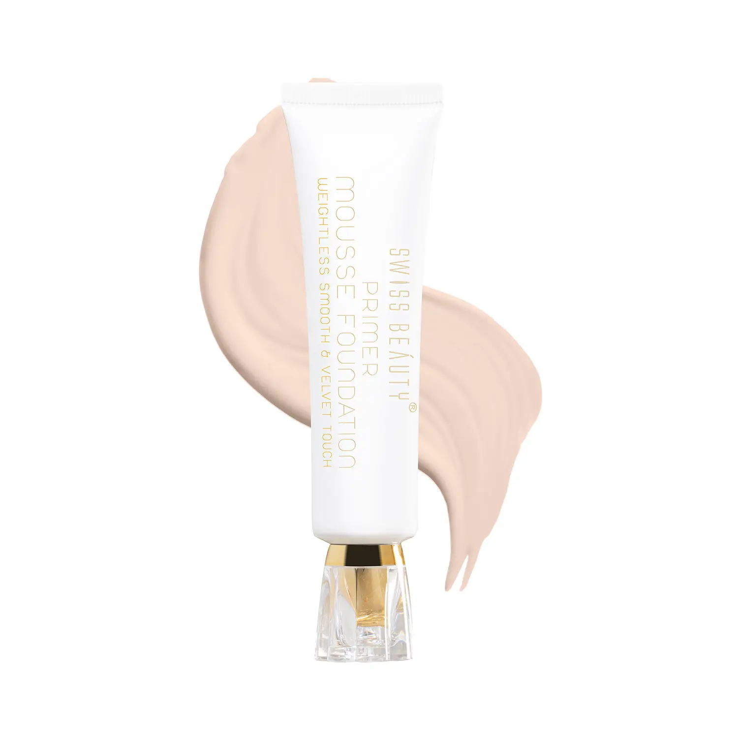 Swiss Beauty Primer Mousse Foundation - Rose-Blush - (30 ml)