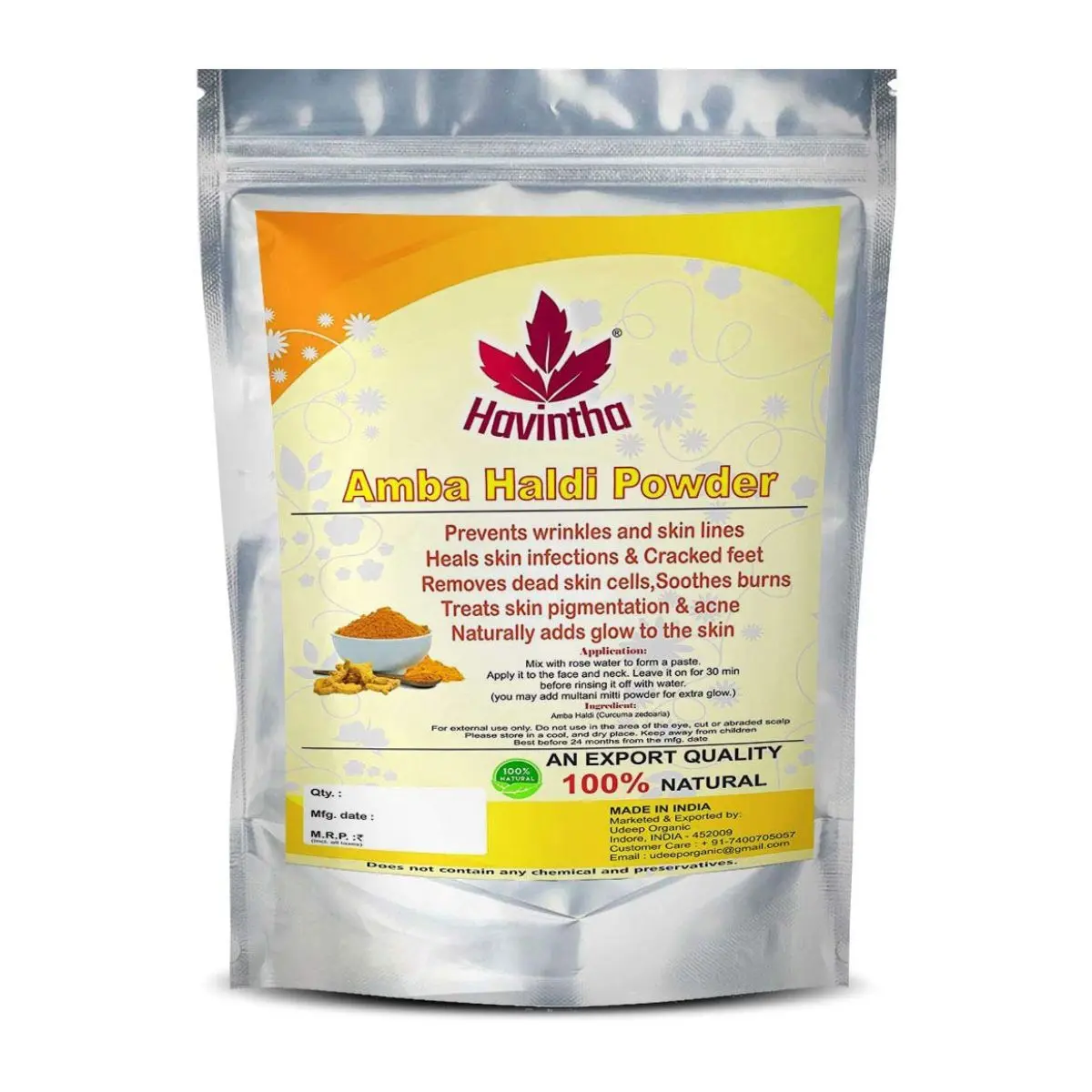 Wild Turmeric powder (100 g)