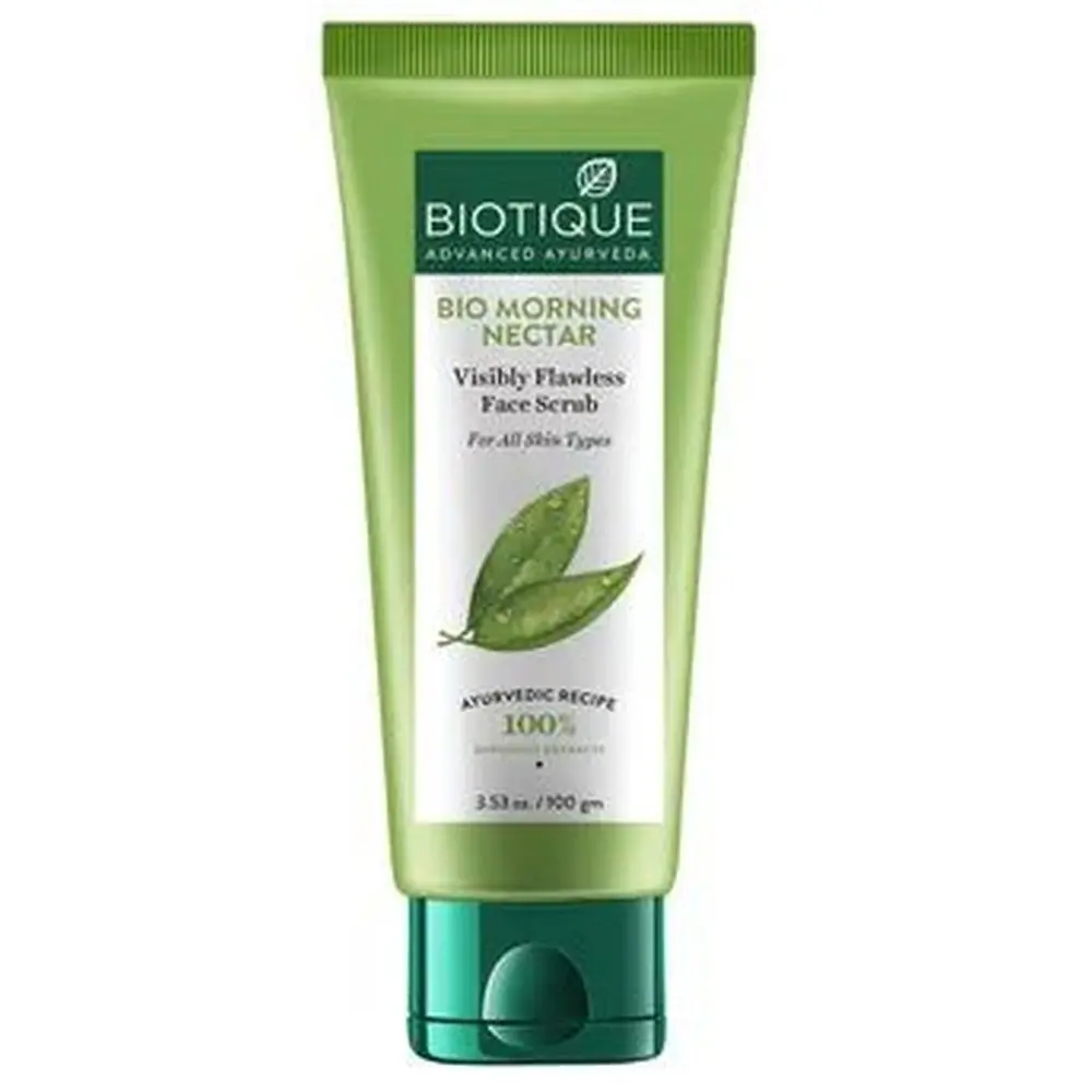 Biotique Bio Morning Nectar Visibly Flawless Face Scrub (100 g)