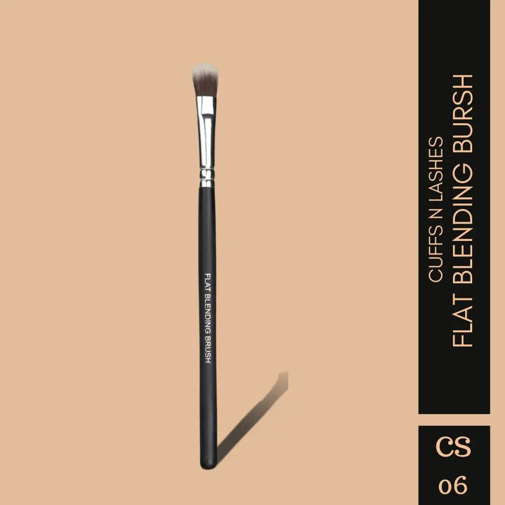 Cuffs N Lashes X Shystyles Makeup Brushes, CS06 Flat Blending Brush