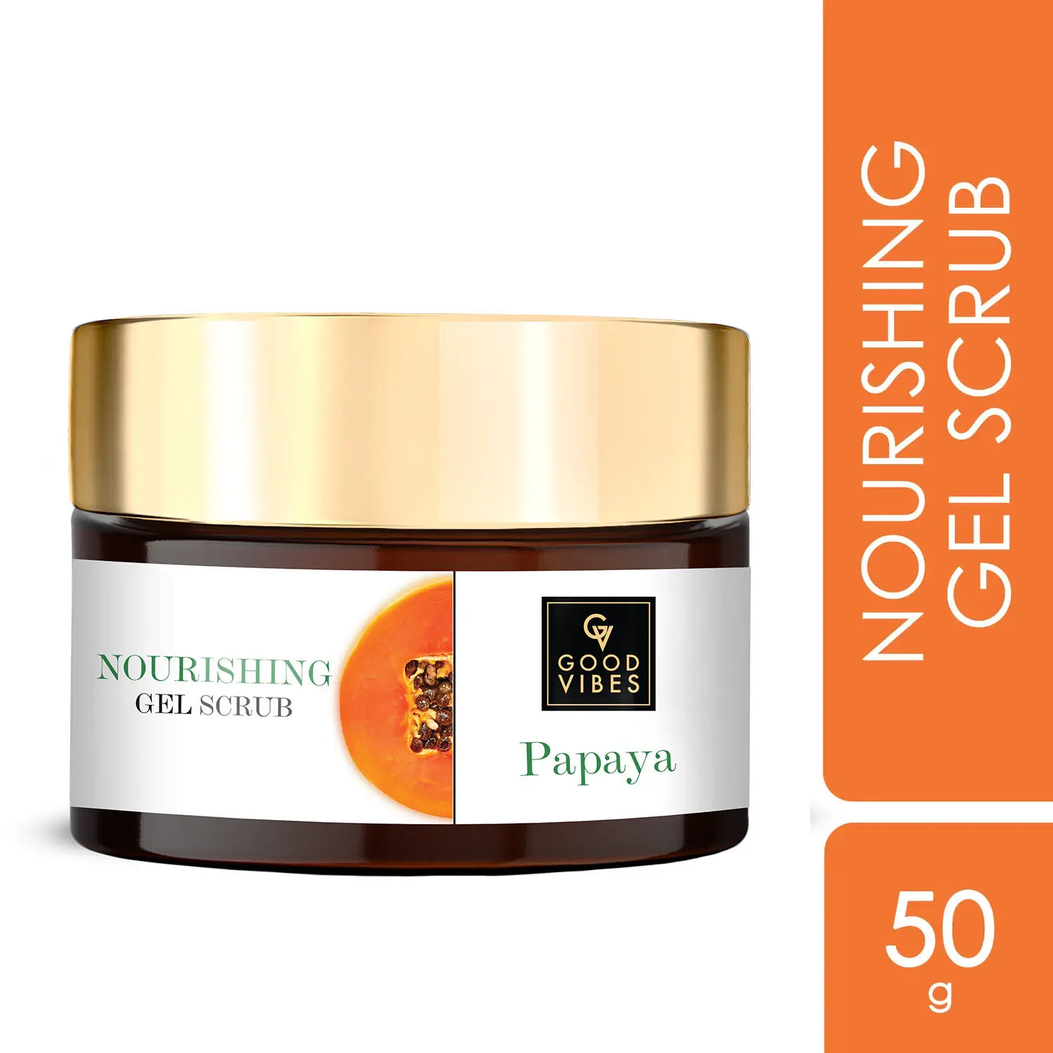 Good Vibes Nourishing Gel Scrub - Papaya (50 g)