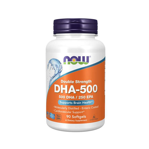 NOW DHA 500, 90 Softgels  