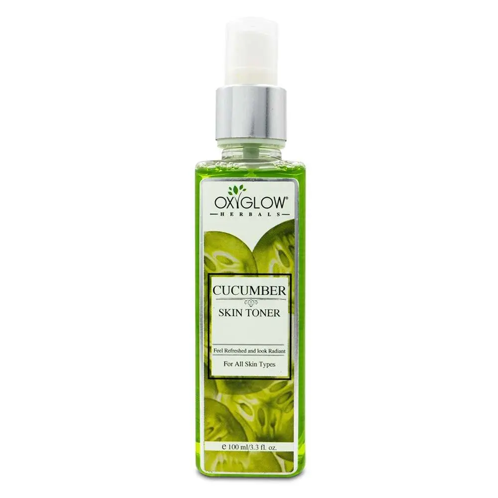 OxyGlow Herbals Cucumber skin toner,100ml,Refreshes and cools all skin