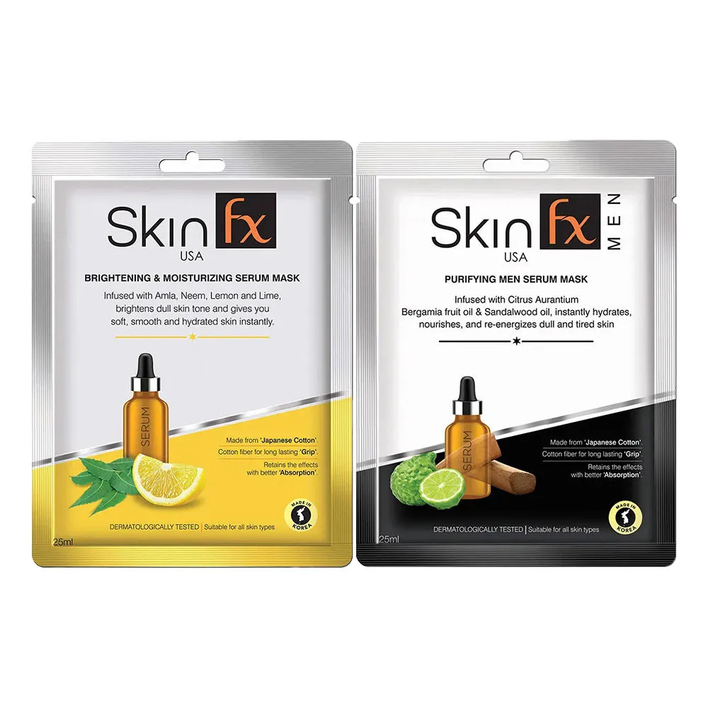 Skin Fx Brightening Men Mask