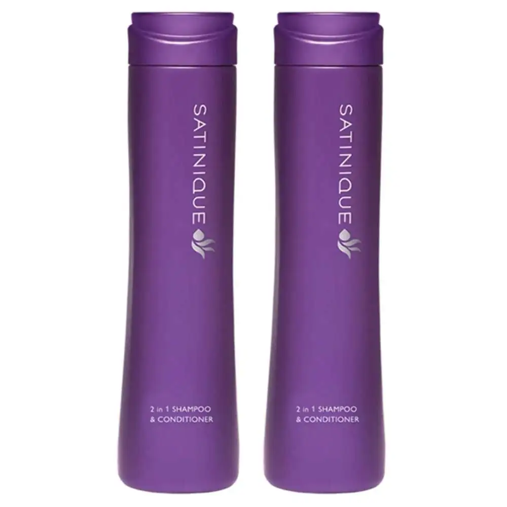 Amway Satinique 2-in-1 Shampoo & Conditioner - Pack of 2,  250 ml  Healthy Hair