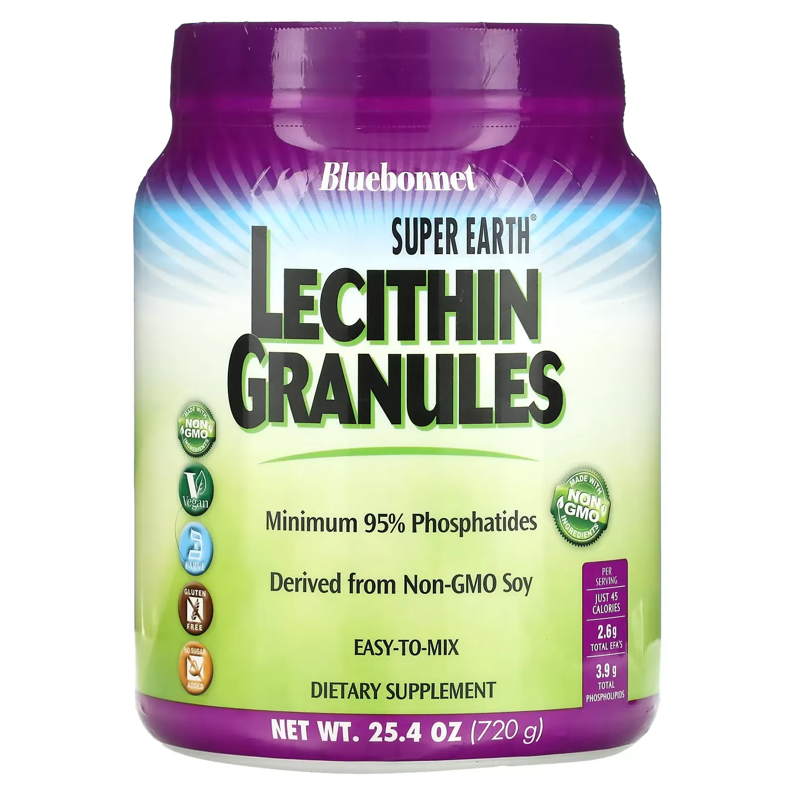 Super Earth, Lecithin Granules, 25.4 oz (720 g)