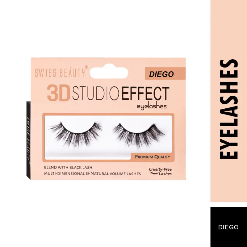 Swiss Beauty 3d Studio Effect Eyelashes - Diego