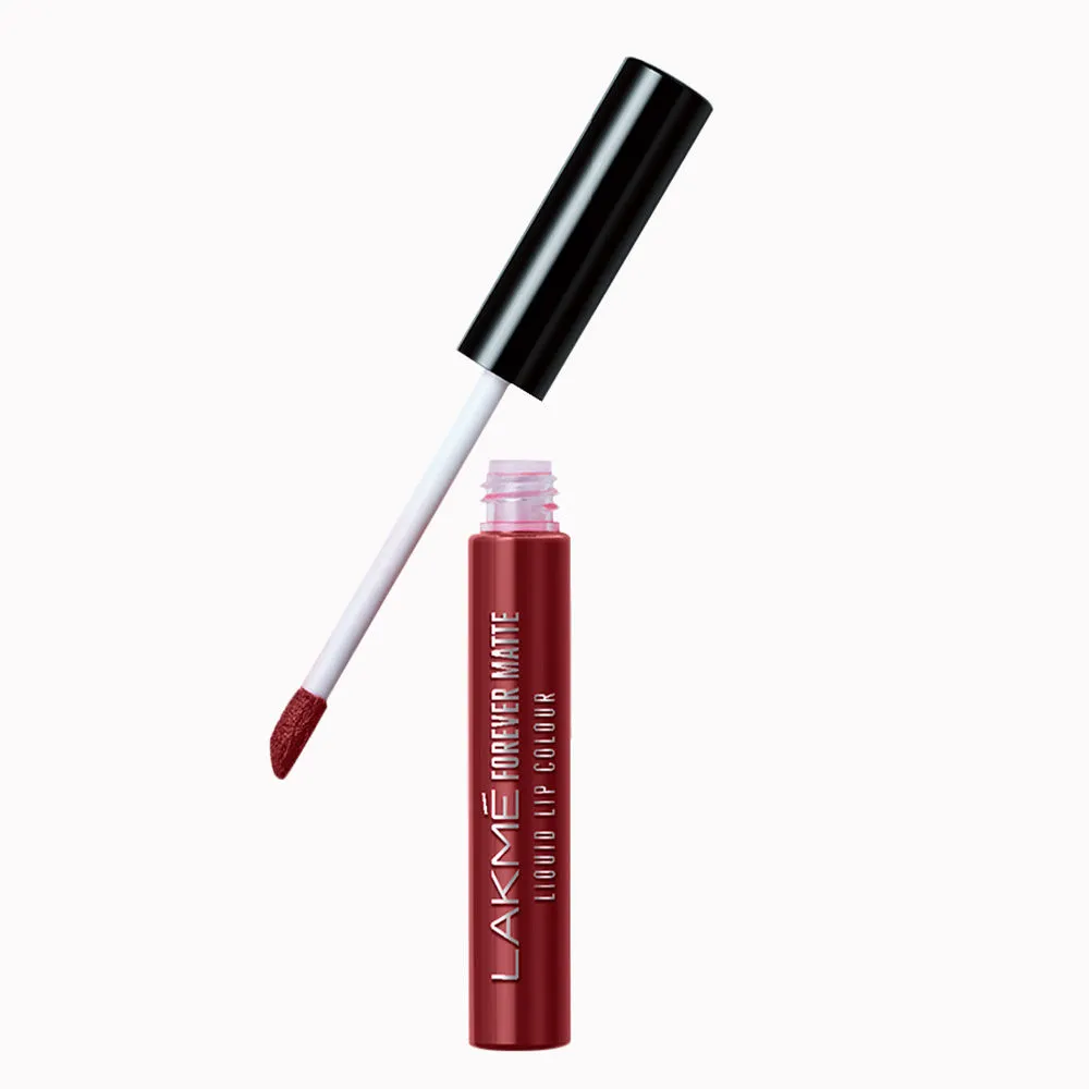 Lakme Forever Matte Liquid Lip Color 35 Rose Wood