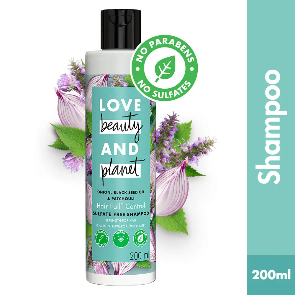 Love Beauty & Planet Onion Blackseed & Hairfall Control Sulfate Free Shampoo