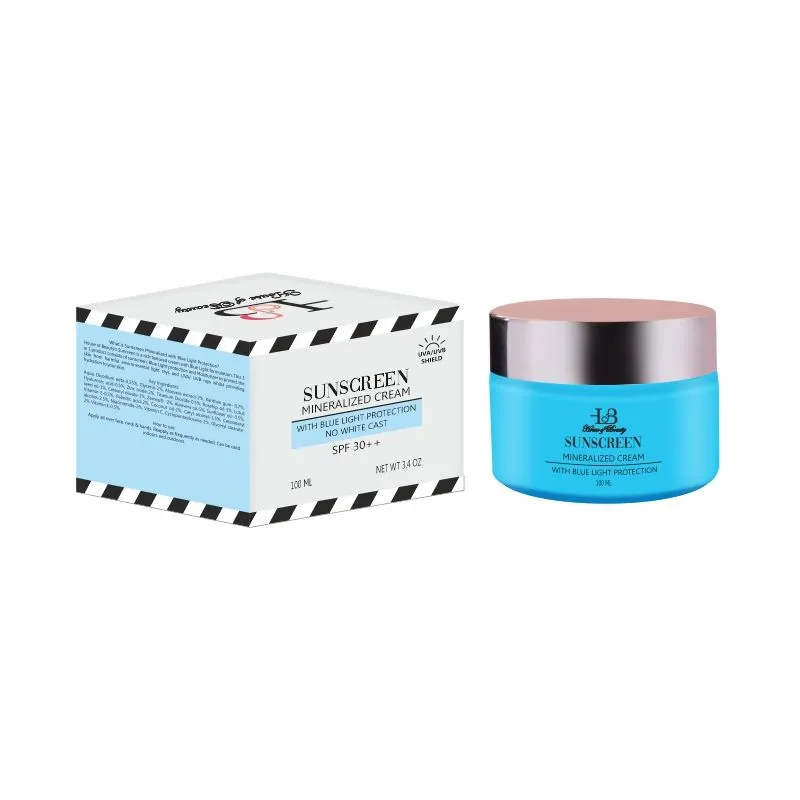 House Of Beauty Sunscreen Mineralized Cream With Blue Light Protection SPF 30++