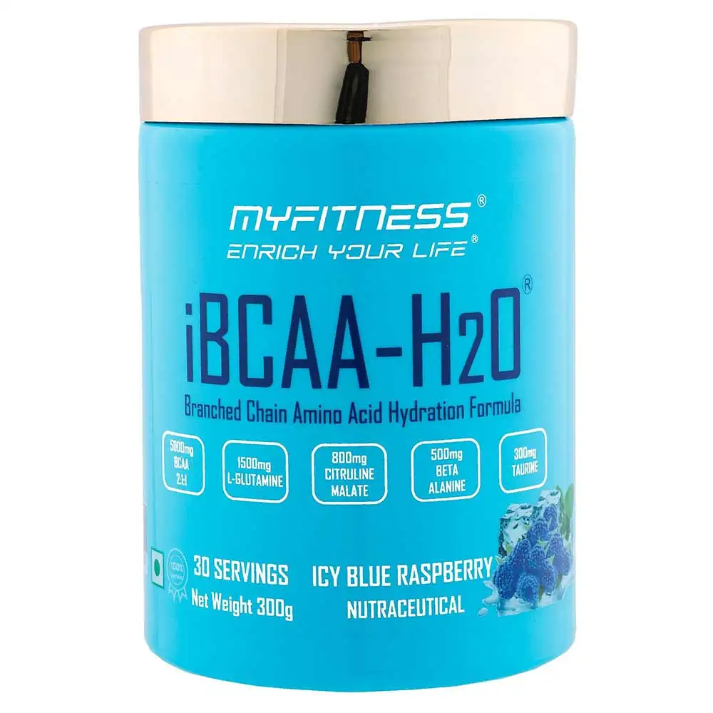 Myfitness iBCAA-H2O,  0.66 lb  30 Servings  Icy Blue Raspberry