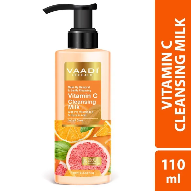 Vaadi Herbals Vitamin C Cleansing Milk For Make Up Removal & Gentle Cleansing