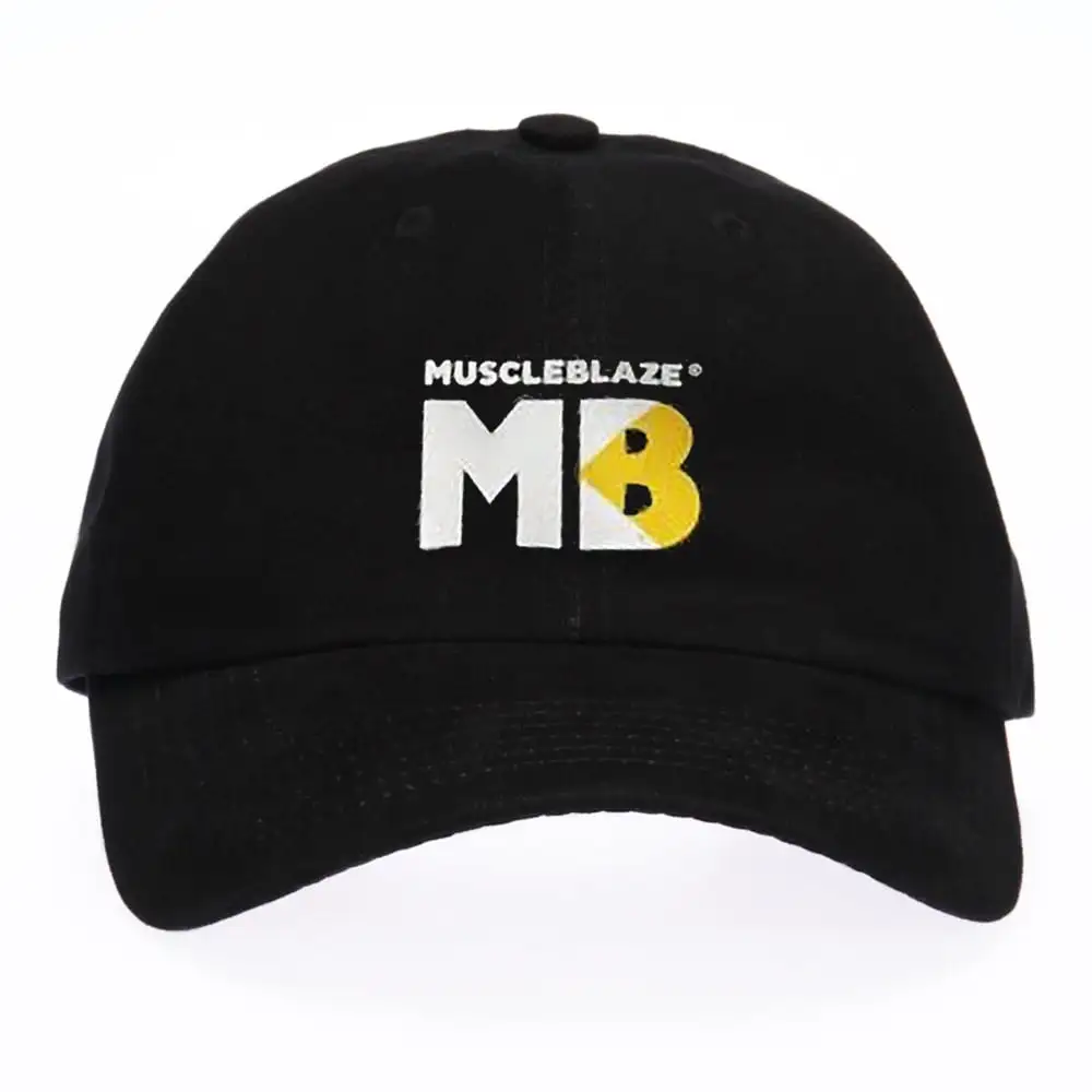 MuscleBlaze Cap,  Black  Free Size