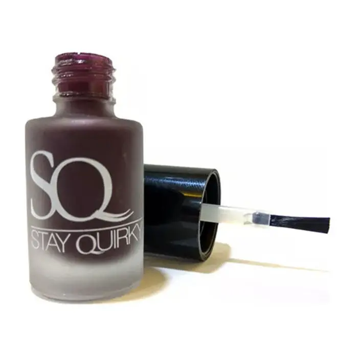 Stay Quirky Nail Polish, Matte Effect, Maroon - Matte About it 1048 (6 ml)