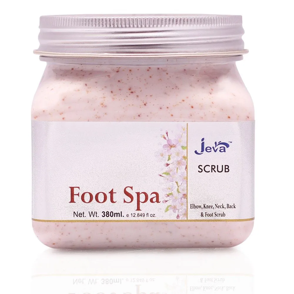 Jeva Foot Spa Scrub Ear, Knee, Neck, Back & Foot Scrub