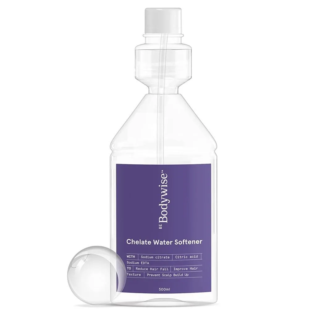 Be Bodywise Chelating Water Softener - Hard Water Softening Solution for Healthier Hair, Balances pH