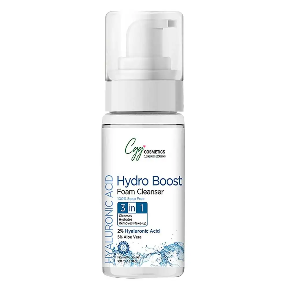 CGG Cosmetics Hydro Boost Foam Cleanser,  100 ml  Normal to Dry Skin