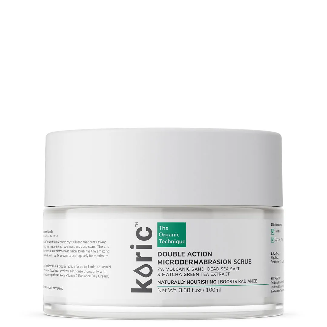 Koric Double Action Microdermabrasion Scrub