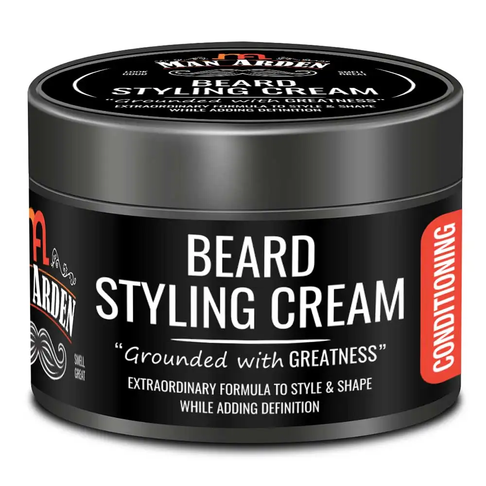 Man Arden Beard Styling Cream,  50 g  For Medium Hold Style & Shape