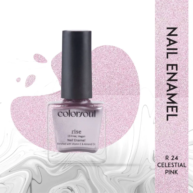 ColorSoul Rise Nail Enamel - Celestial Pink