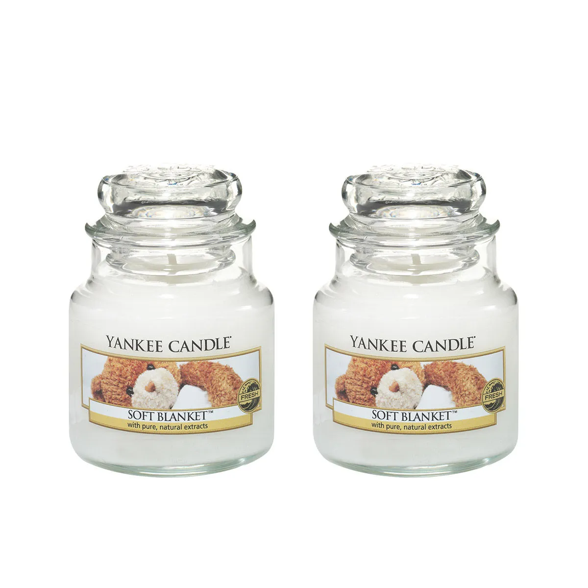 Yankee Candle Classic Jar Soft Blanket Scented Candles - Pack of 2