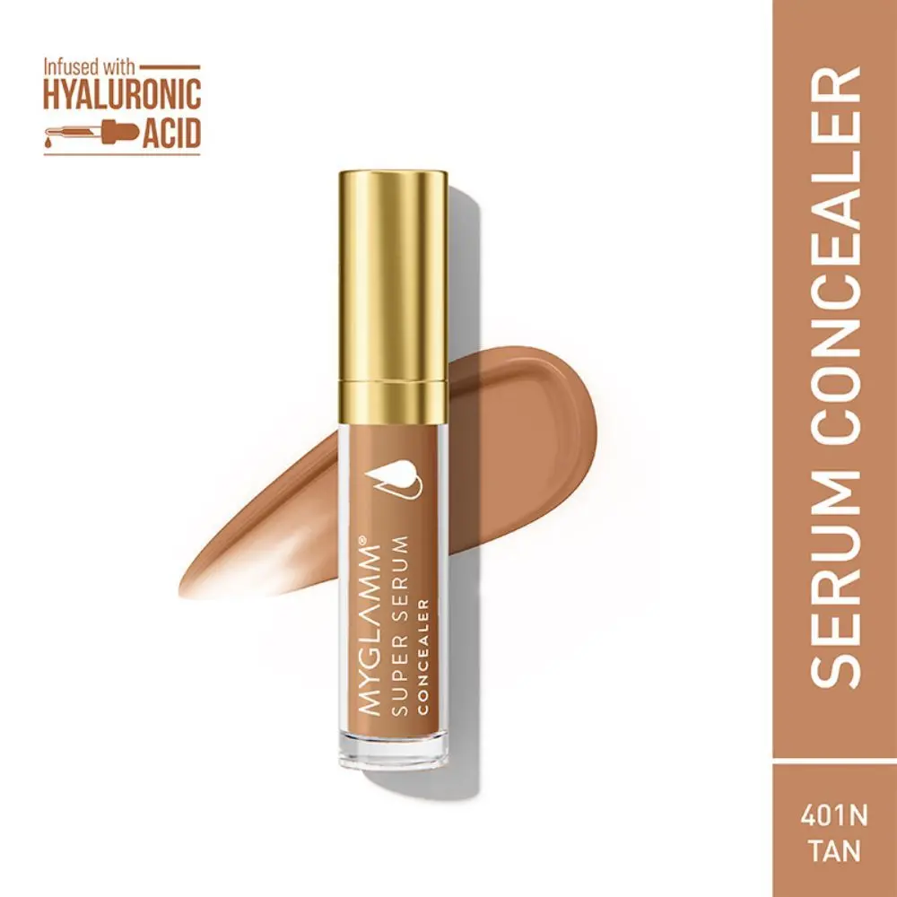 MyGlamm Super Serum Concealer-401N Tan (6 g)