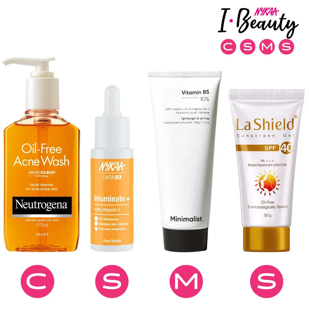 I-Beauty CSMS Combo For Oily Skin