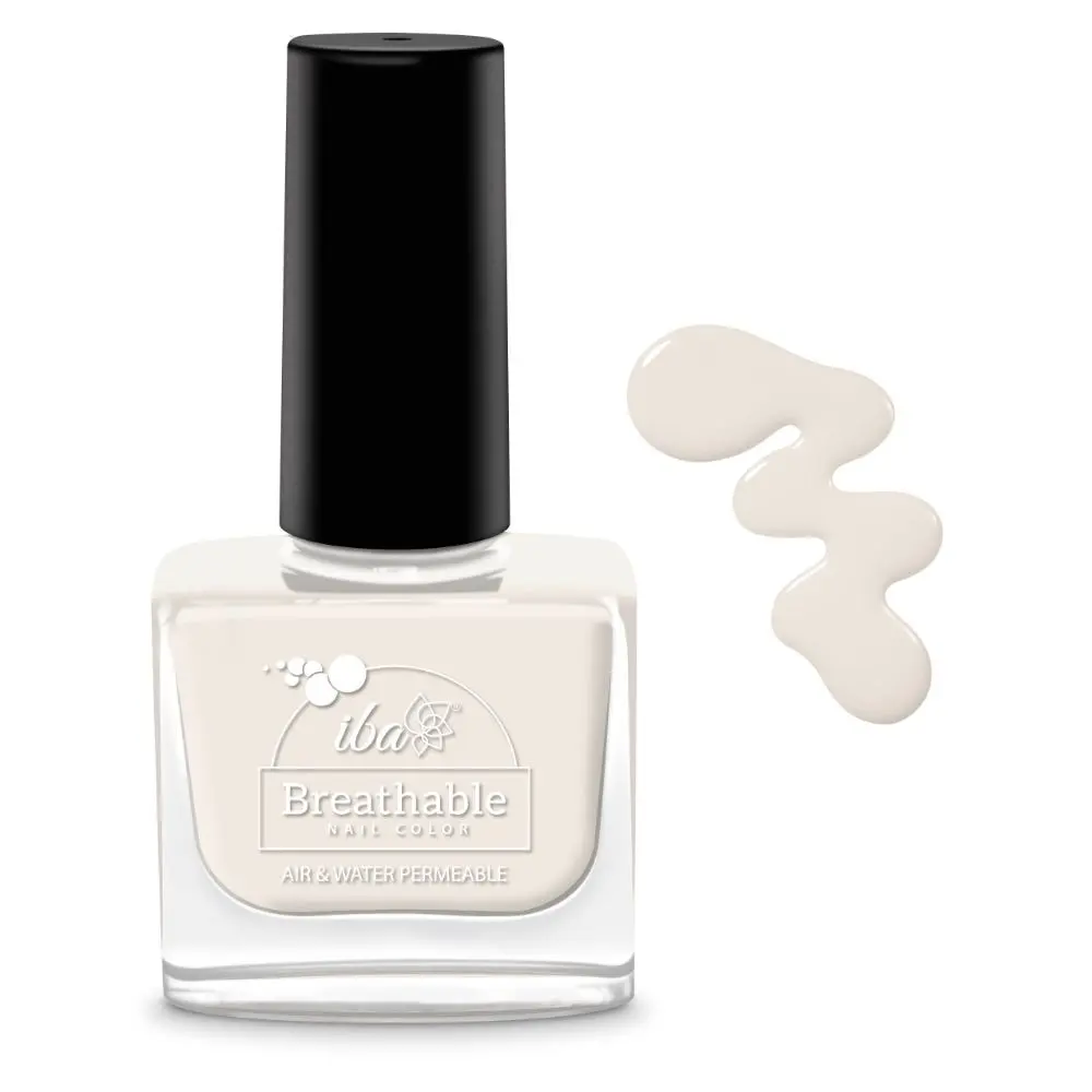 Iba Argan Oil Enriched Breathable Nail Color (B25 Pure White)