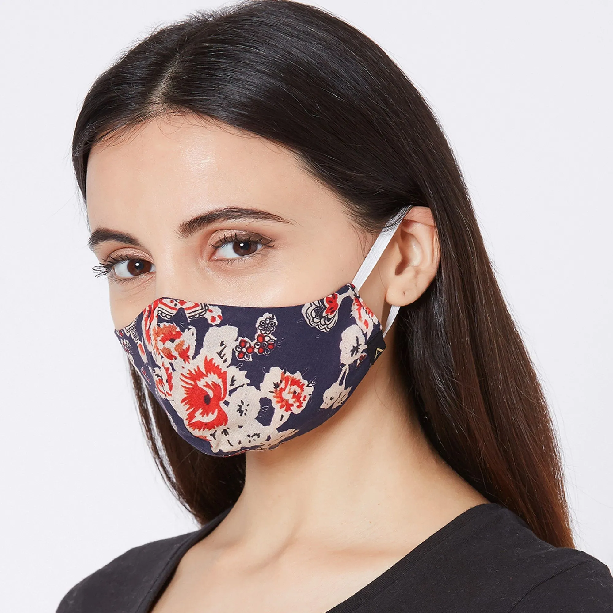 Accessorize London 3 Ply Single Cotton Mask