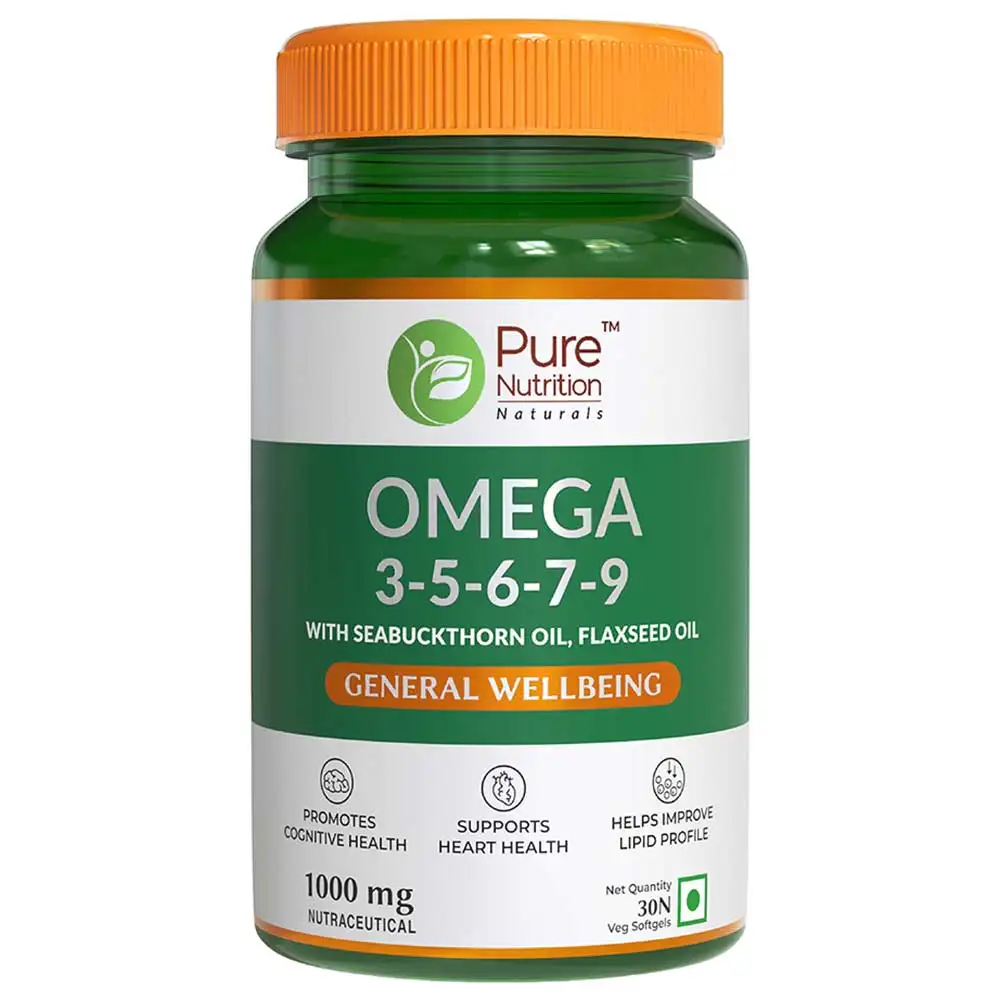 Pure Nutrition Omega 3-5-6-7-9,  30 softgels