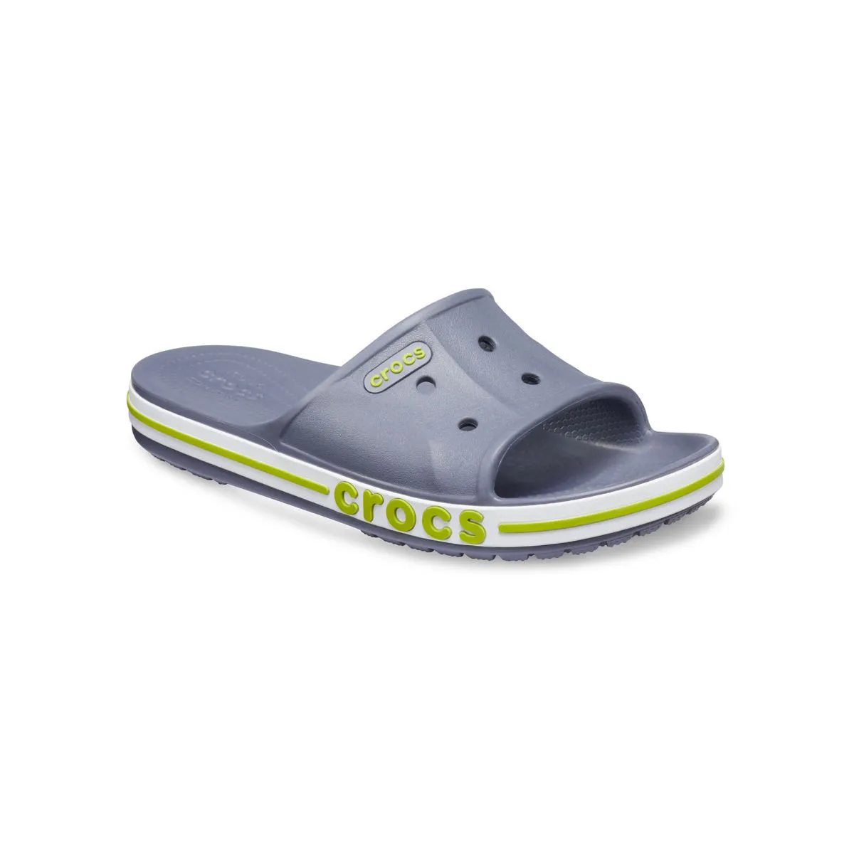 Crocs Grey Bayaband Unisex Flipflops (EURO 39-40)