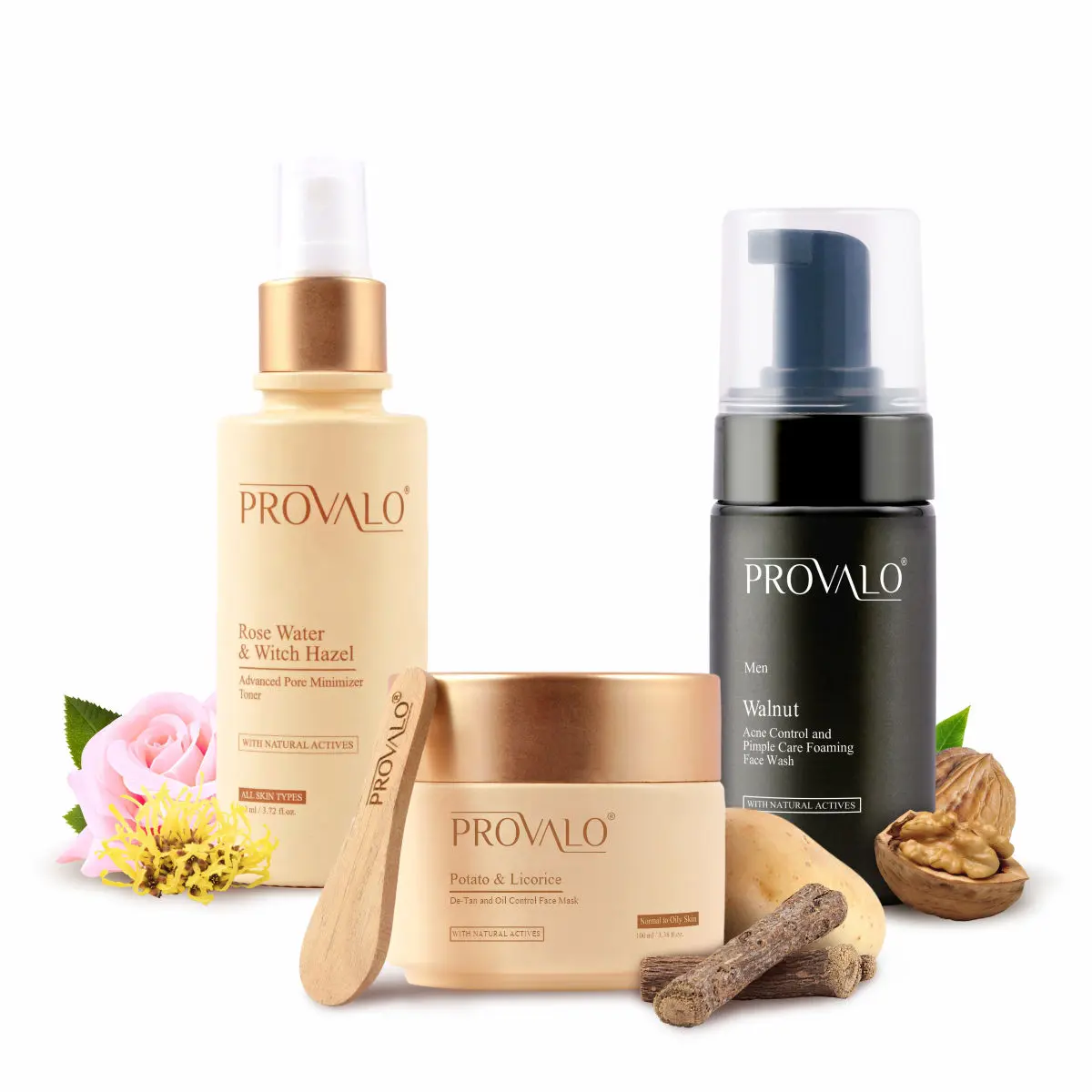 Provalo Ultimate Acne And Tan Removal Regime Combo For Normal To Oily Skin (Men)