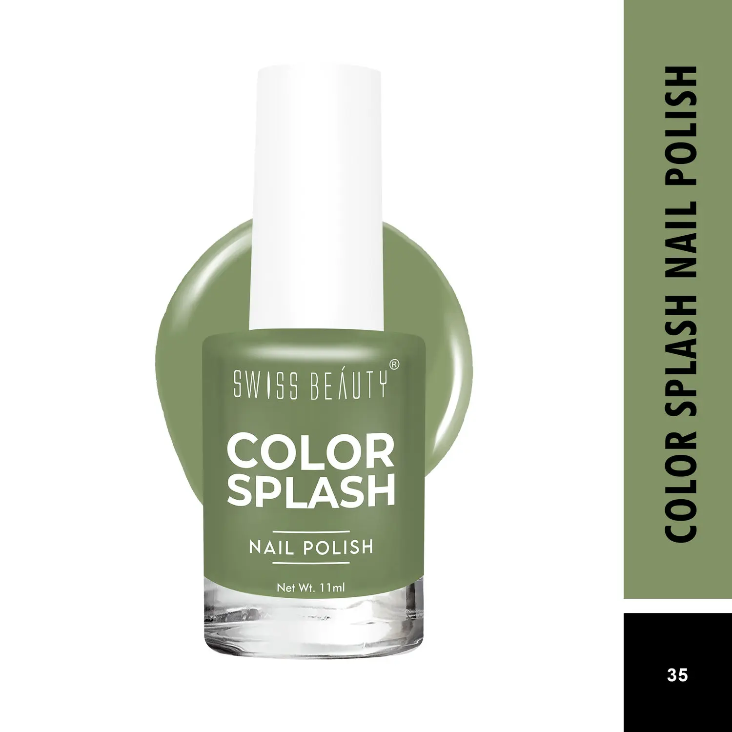 Swiss Beauty Color Splash Nail Polish Shade-35 (11 ml)