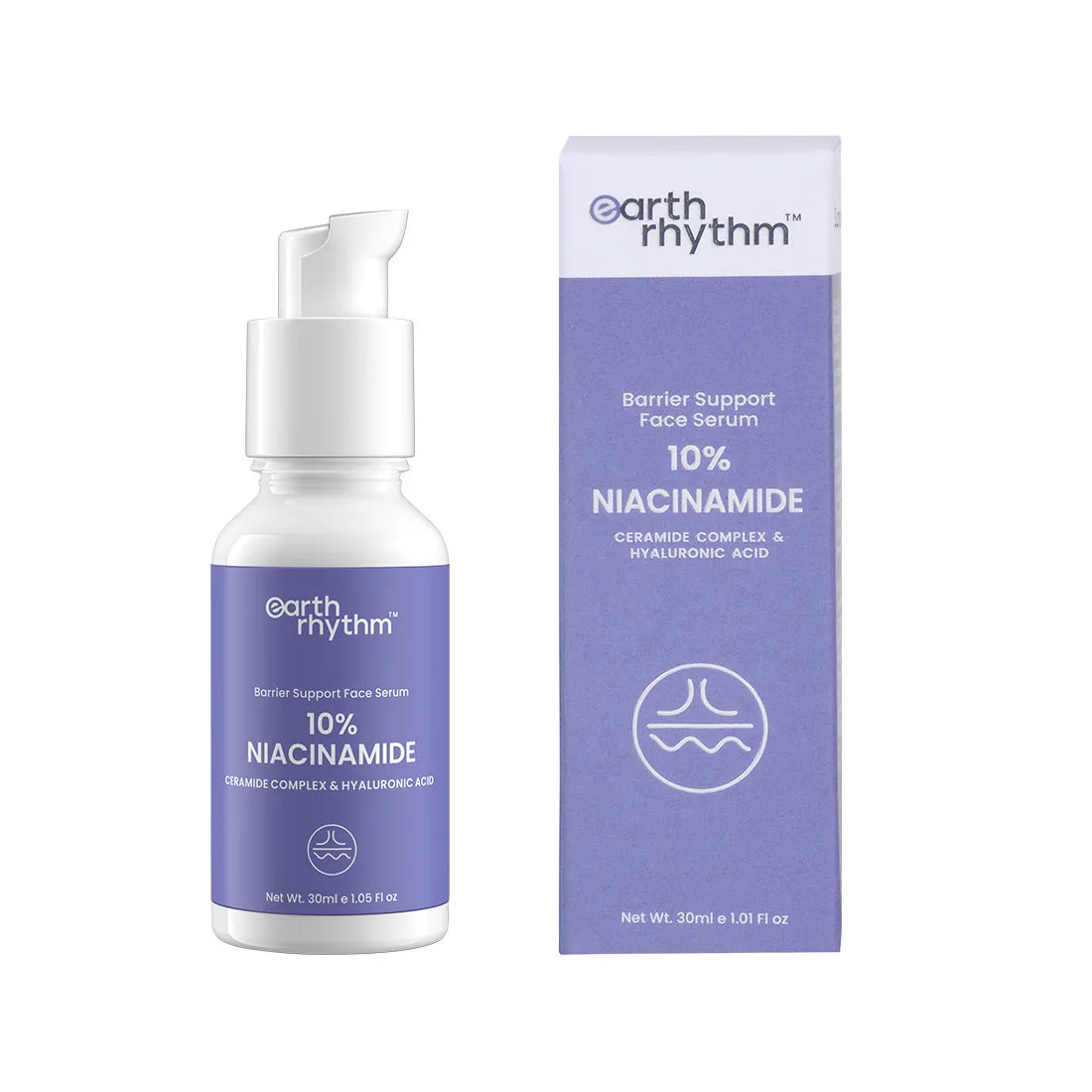 Earth Rhythm Barrier Support Face Serum 10% Niacinamide