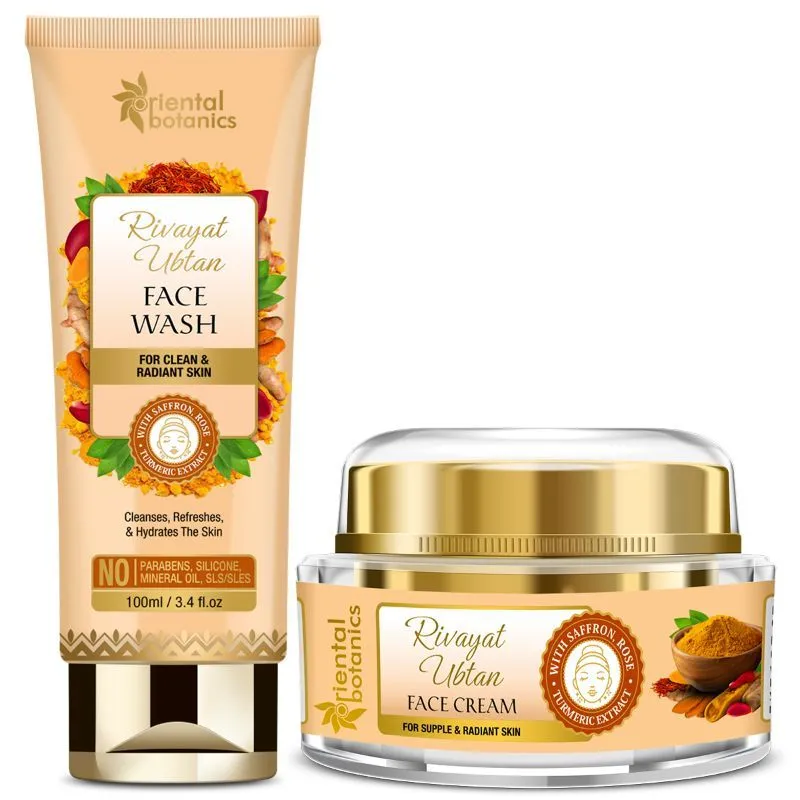 Oriental Botanics Rivayat Ubtan Face Wash + Face Cream