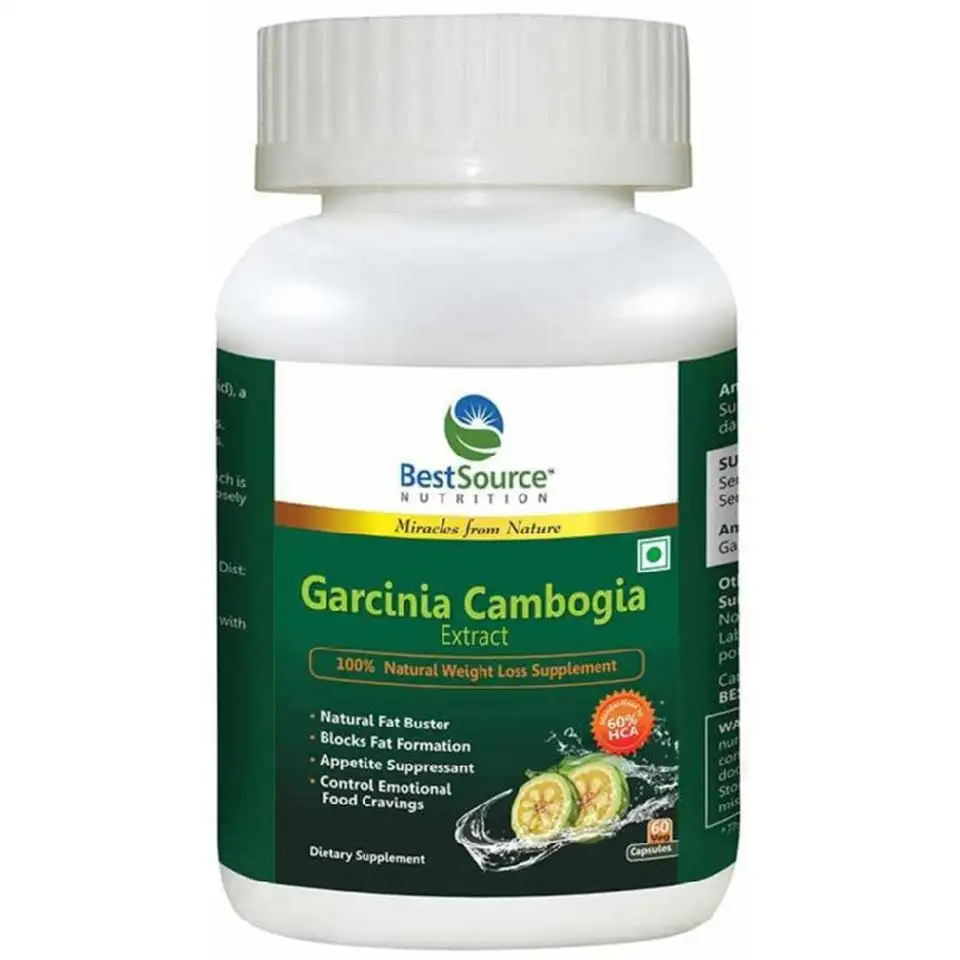 BestSource Nutrition Garcinia Cambogia Extract (500mg),  60 veggie capsule(s)