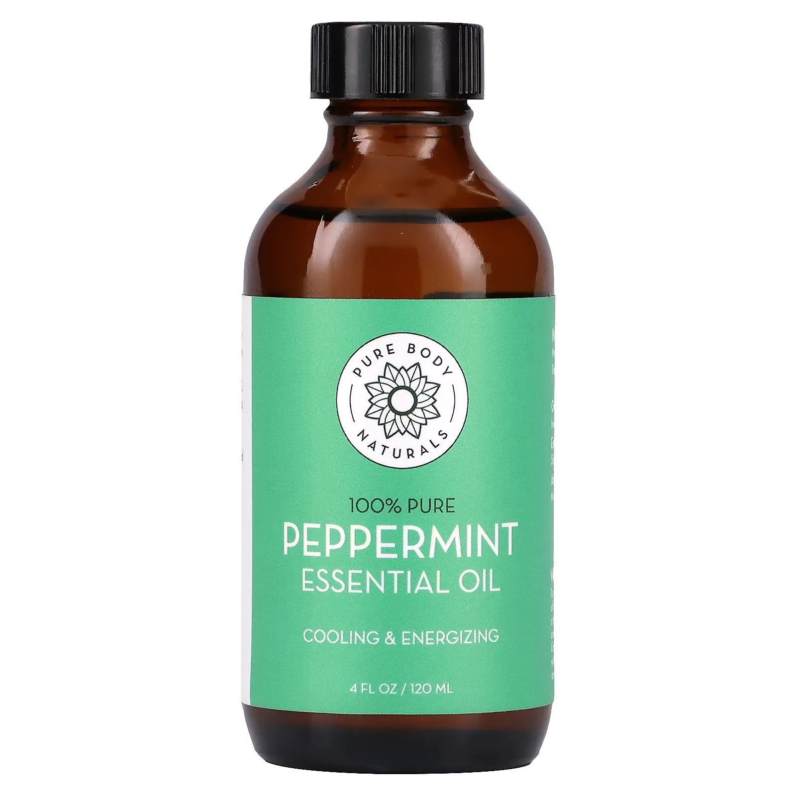 Essential Oil, Peppermint, 4 fl oz (120 ml)